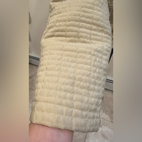 Weatherproof Garment Company Vanilla  Quilted Jacket With Pockets Zip Up Sz S - Picture 7 of 16